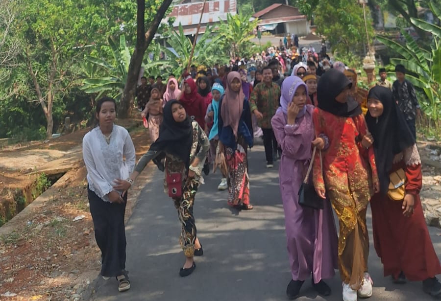 pawai SMP negeri 5 Lubuklinggau