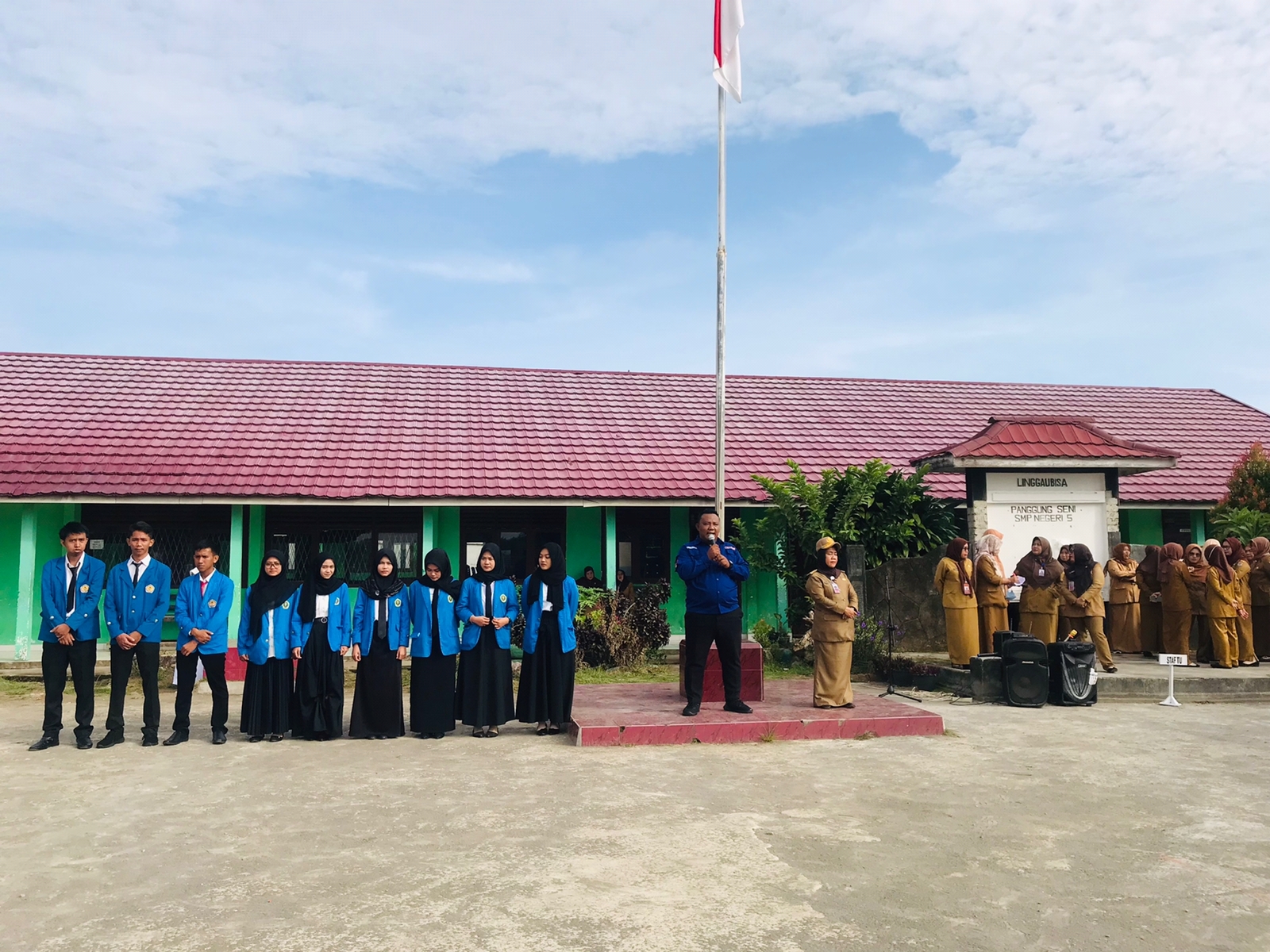 Kegiatan peraktik pengalaman lapangan (PPL) di SMP Negeri 5 kota Lubuklinggau dari tanggal 16 Januari -11 Maret 2023