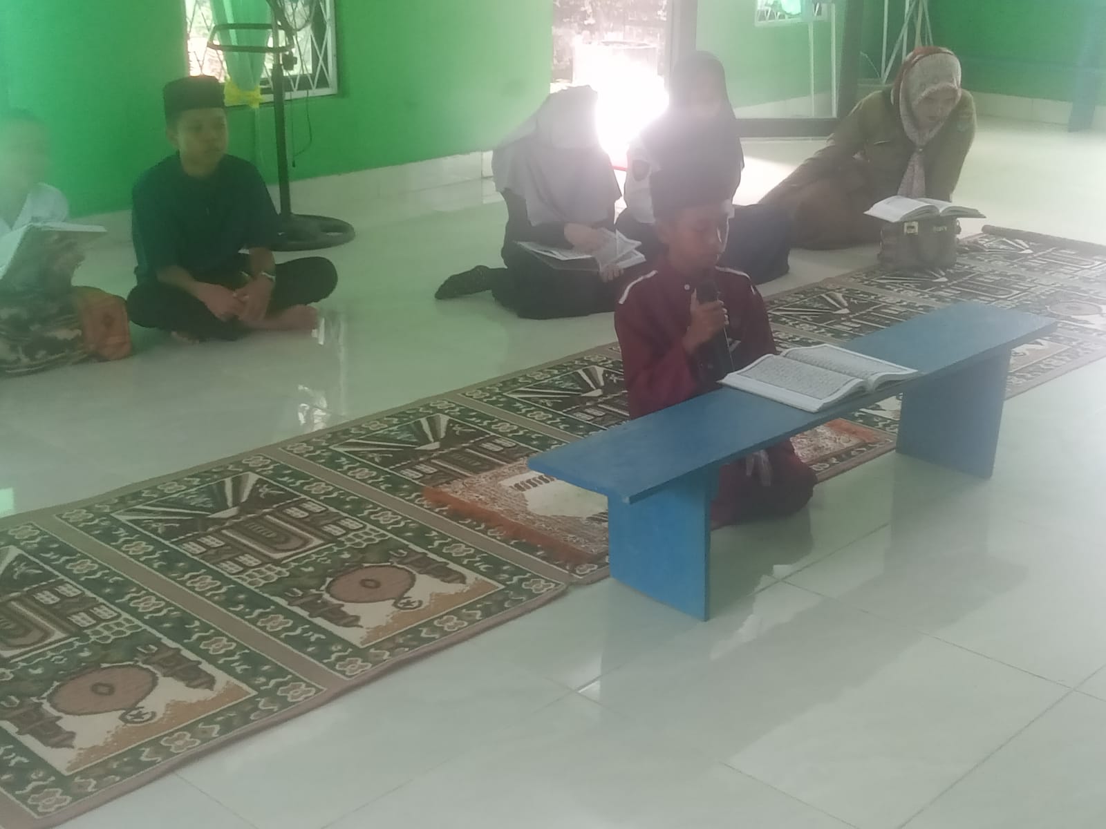 Peserta Sedang Membaca Al'quran